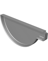 Capac de jgheab dreapta