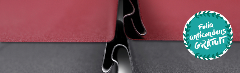 Pentru fiecare metru patrat de tabla prefaltuita Novatik  Click sau Click S cumparat primesti folia anticondens Delta NEO Vent GRATUIT!